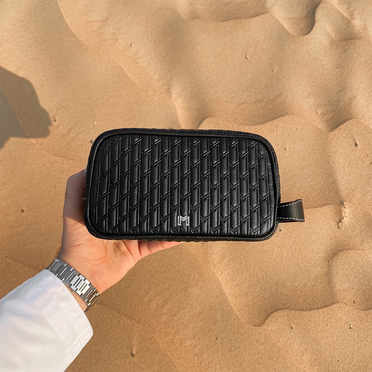 Travel Pouch Black / Silver - Image 5