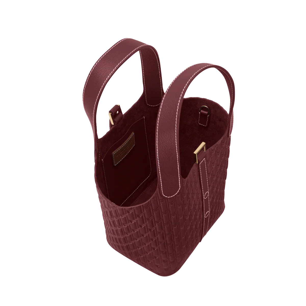 Alyazia Handbag / Burgundy - Image 3