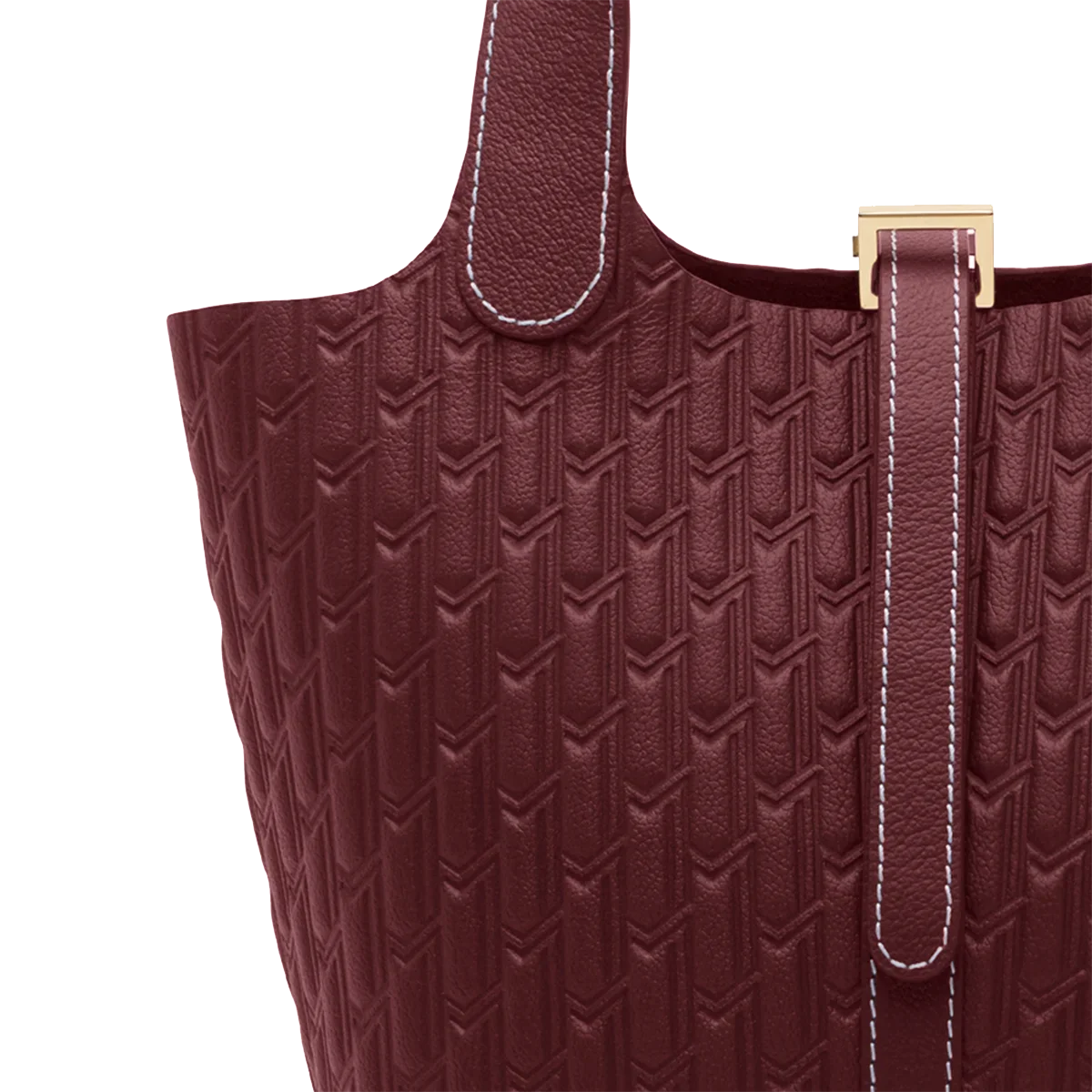 Alyazia Handbag / Burgundy - Image 4