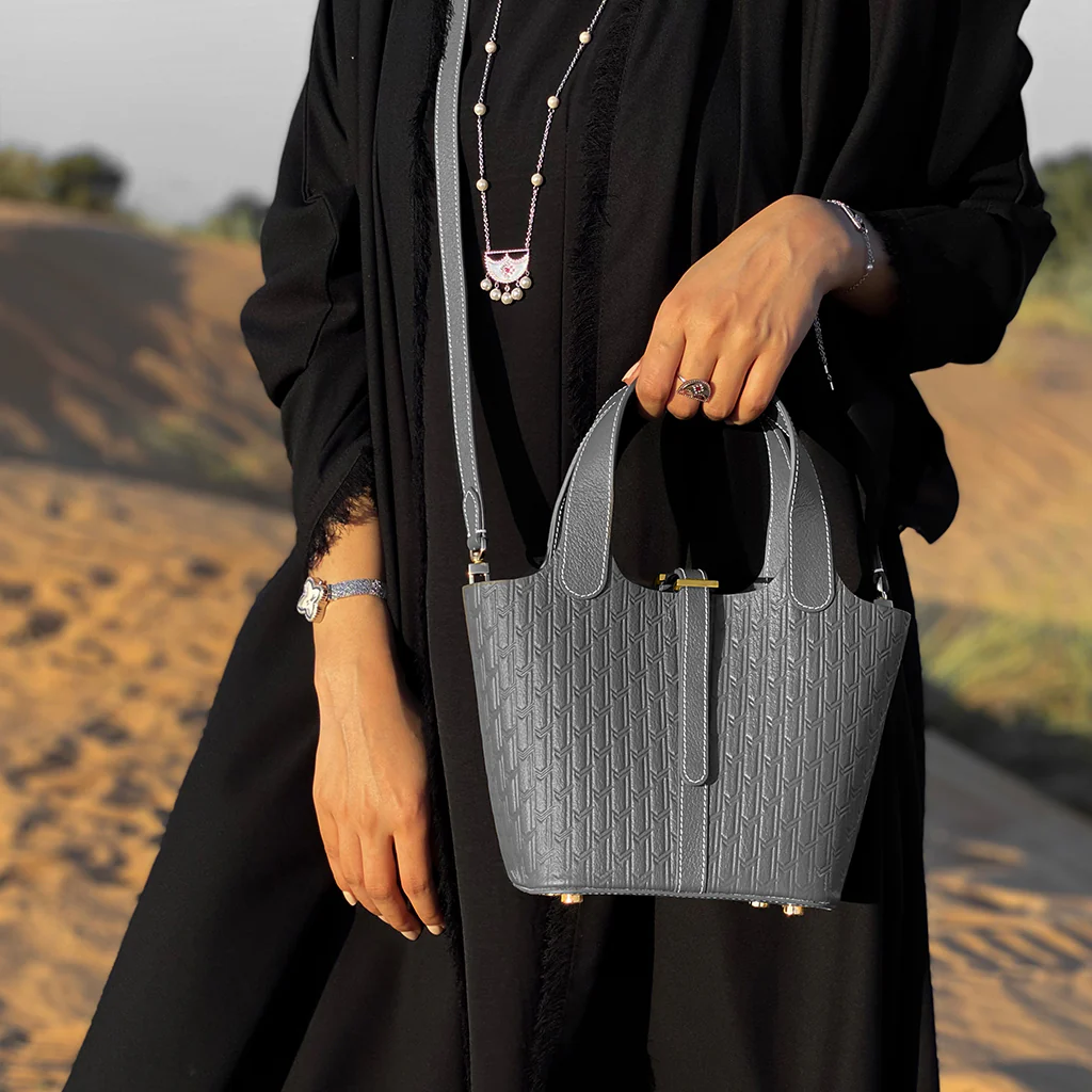 Alyazia Handbag / Grey - Image 8