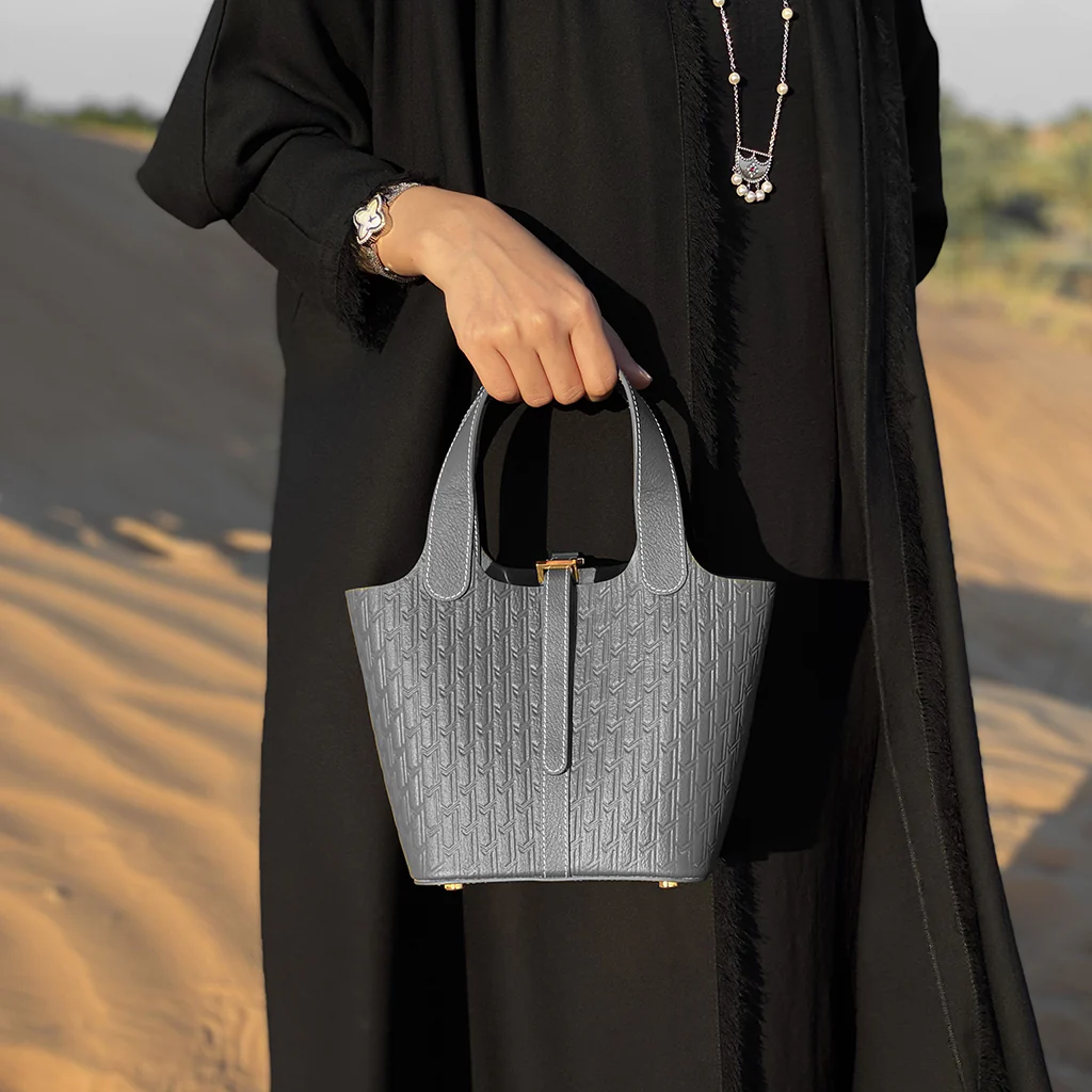 Alyazia Handbag / Grey - Image 9