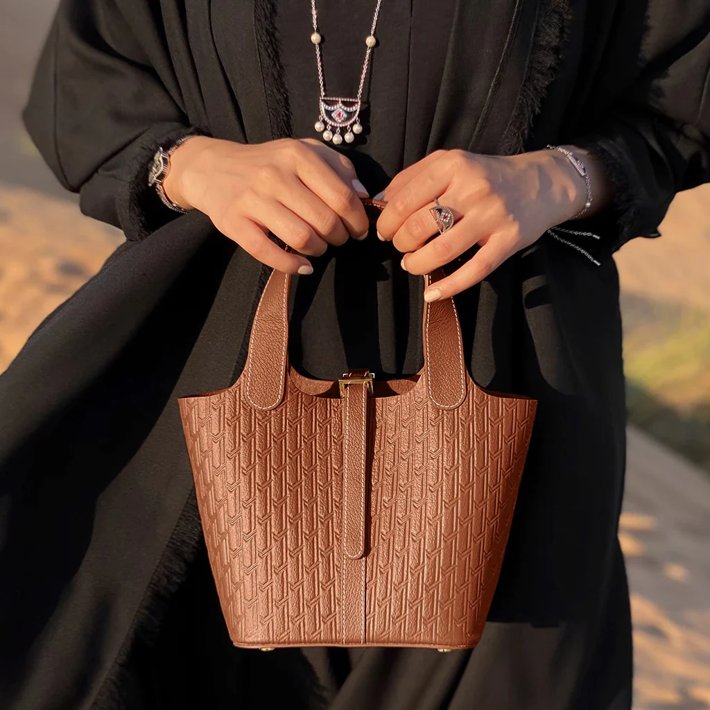 Alyazia Handbag / Tan - Image 8
