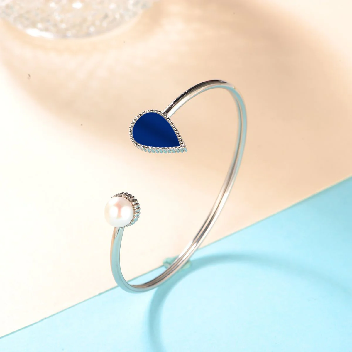 Drop / Bangle Blue Silver - Image 3