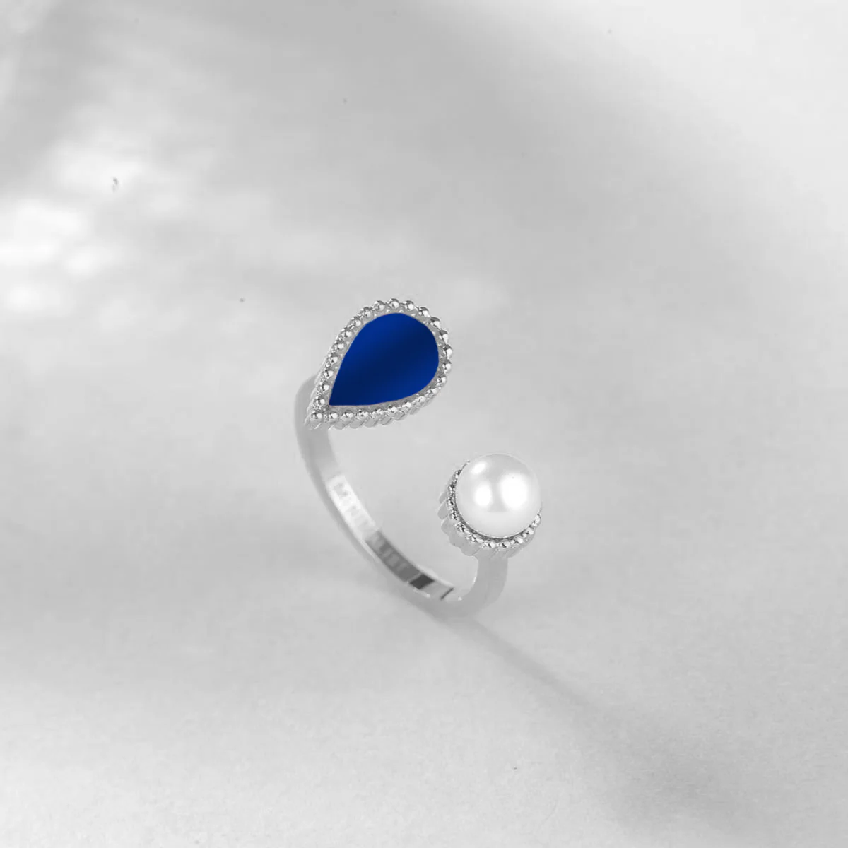 Drop / Ring Blue Silver - Image 4