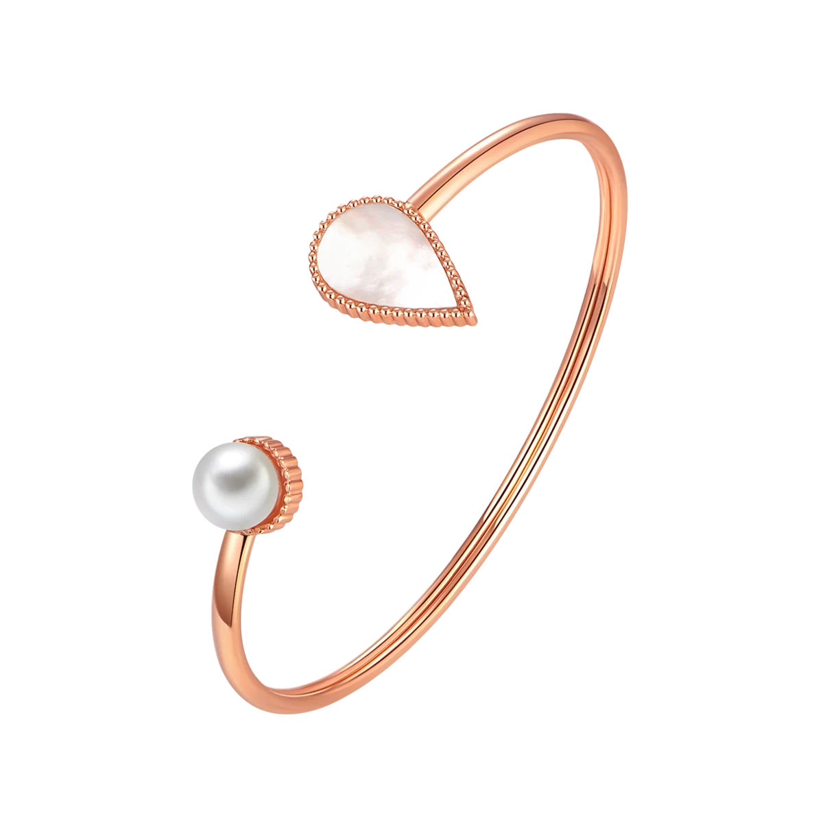 Drop / Set Pearl Rose Gold - Image 3