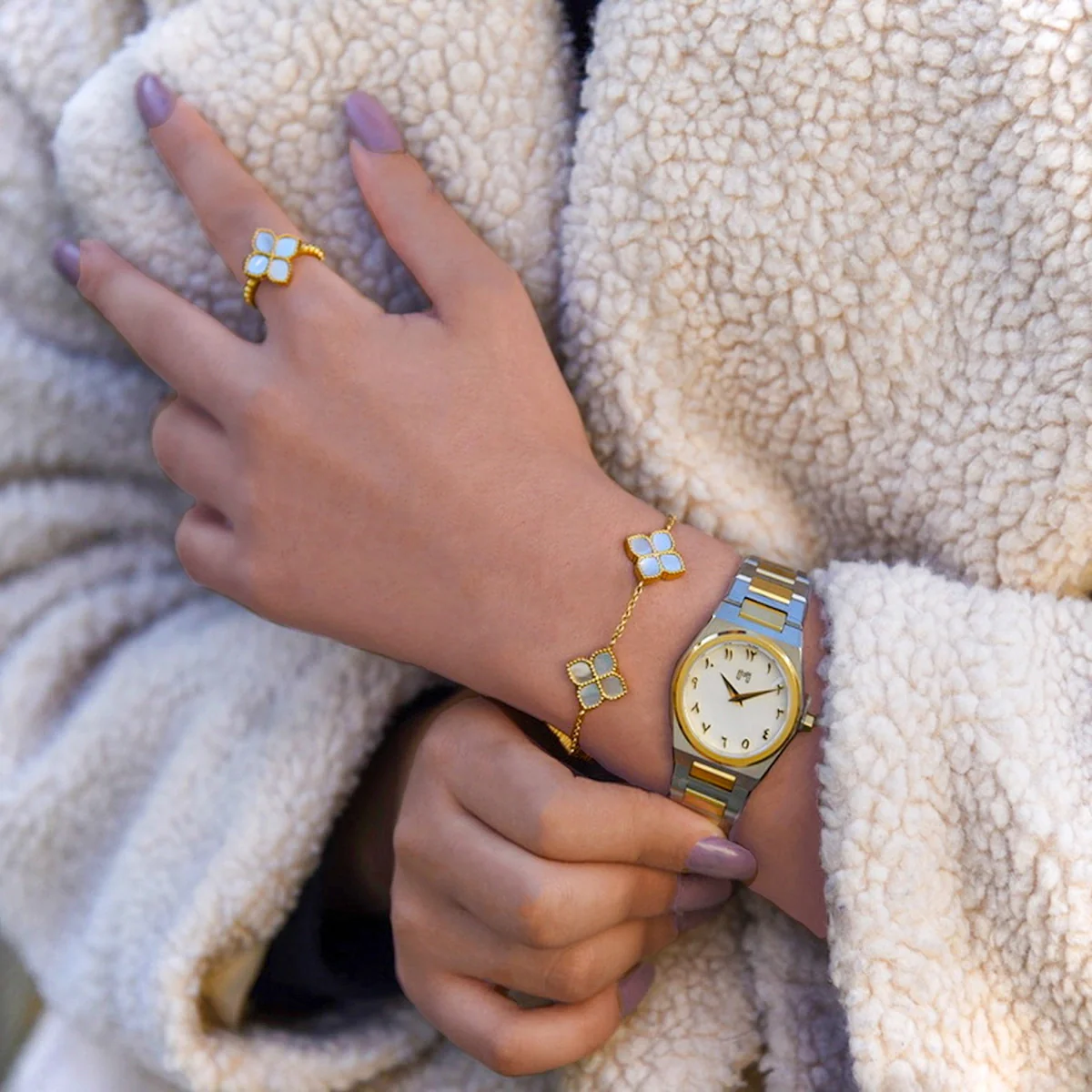 Joory / Bracelet Pearl Gold - Image 7