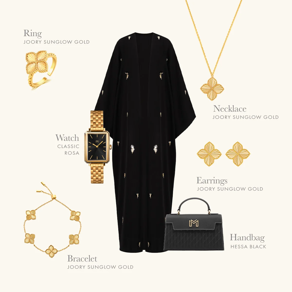 Joory / Sunglow Earrings Gold - Image 7