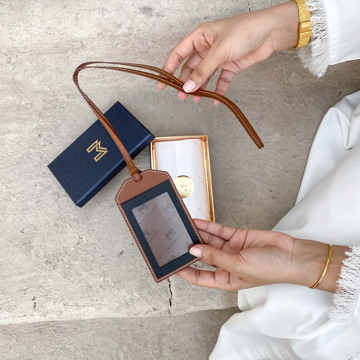 Lanyard / Black & Tan - Image 5