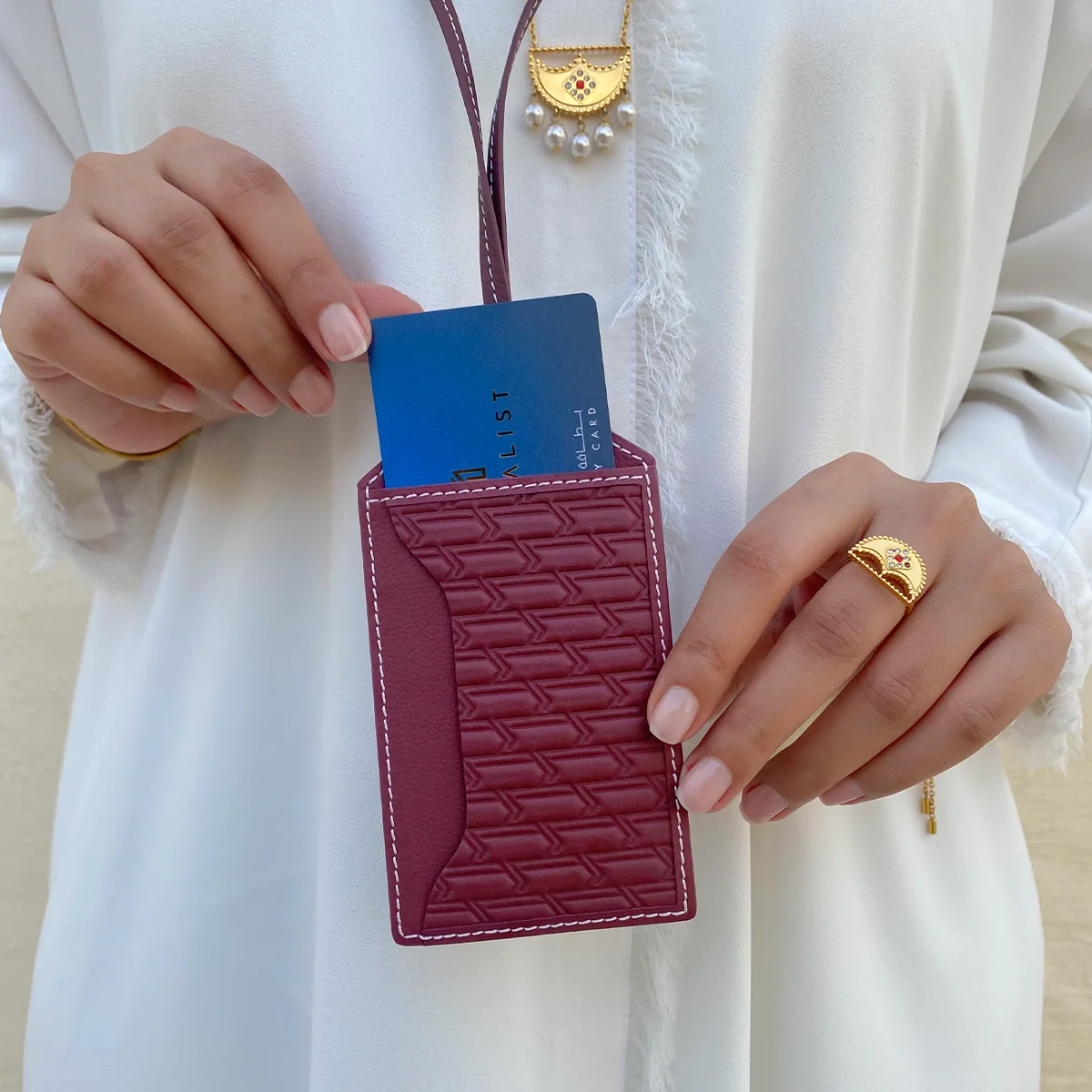 Lanyard / Burgundy - Image 6