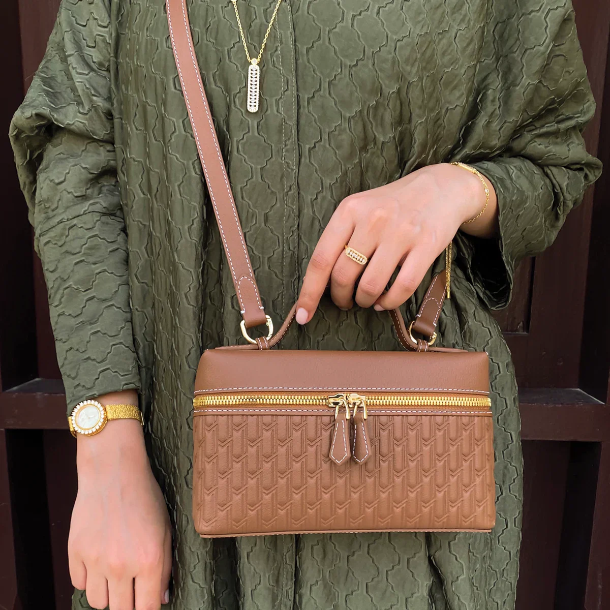 Maitha Handbag / Tan - Image 10