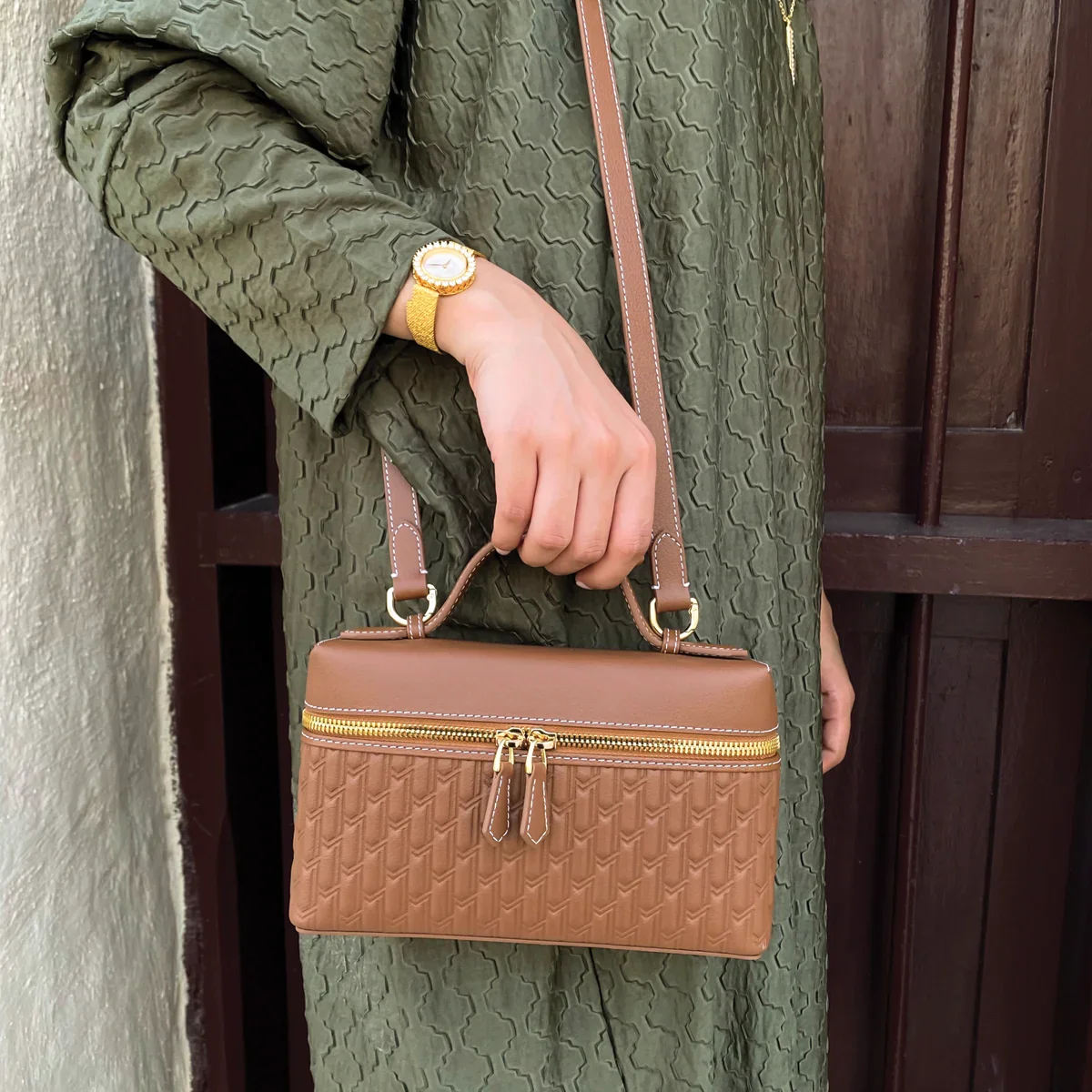 Maitha Handbag / Tan - Image 11