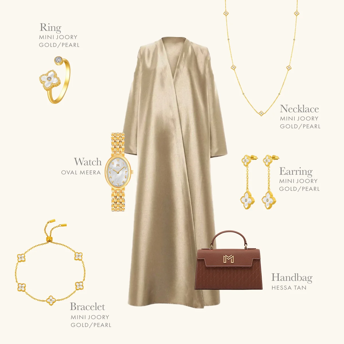 Mini Joory / Set Pearl Gold - Image 11