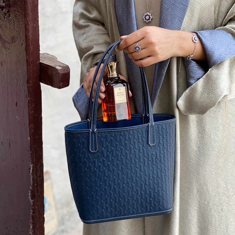 Mini Tote Bag / Navy - Image 8