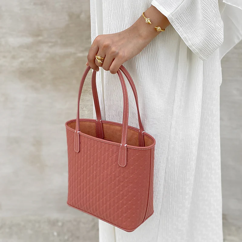 Mini Tote Bag / Pink - Image 8