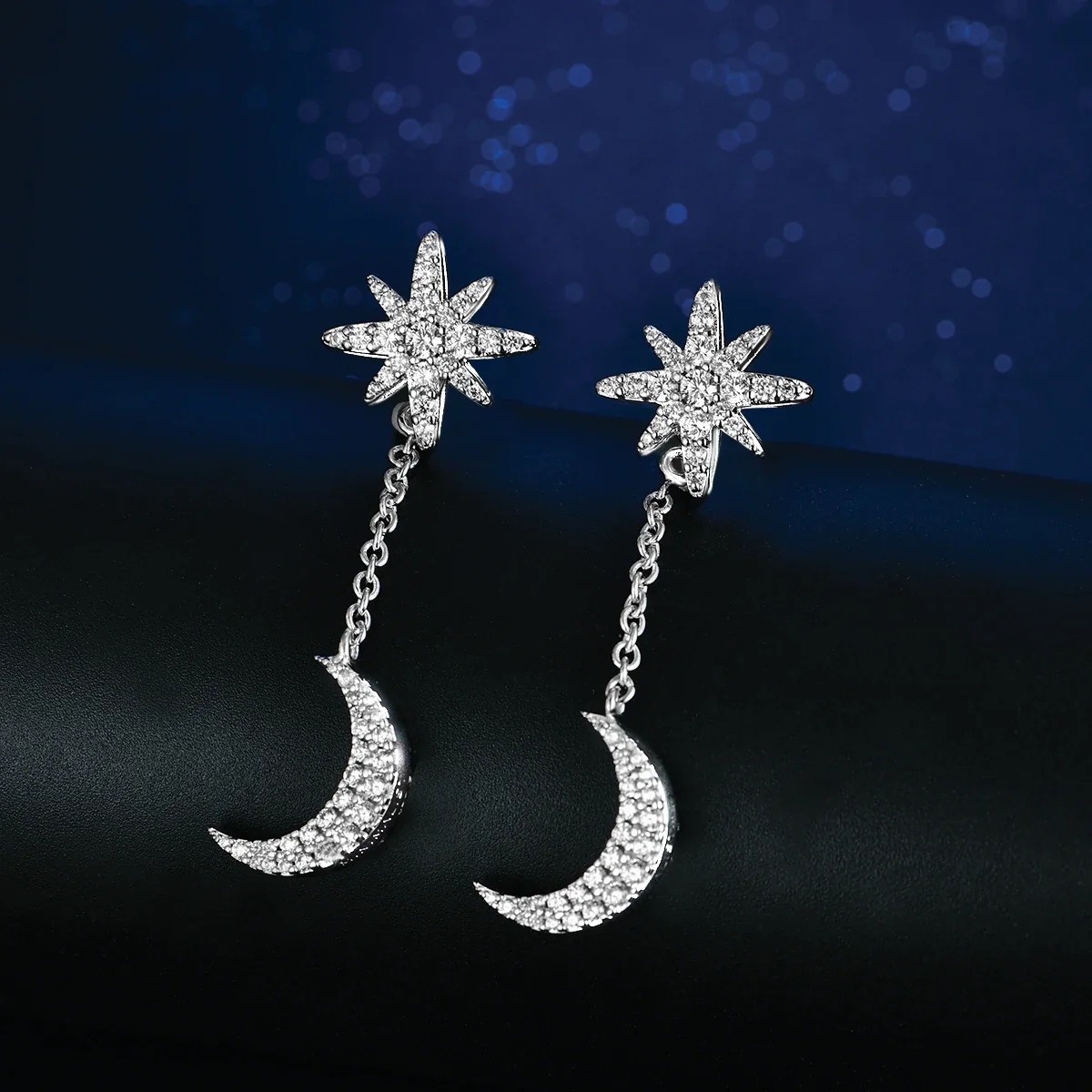 Moonstar / Earrings Silver - Image 3