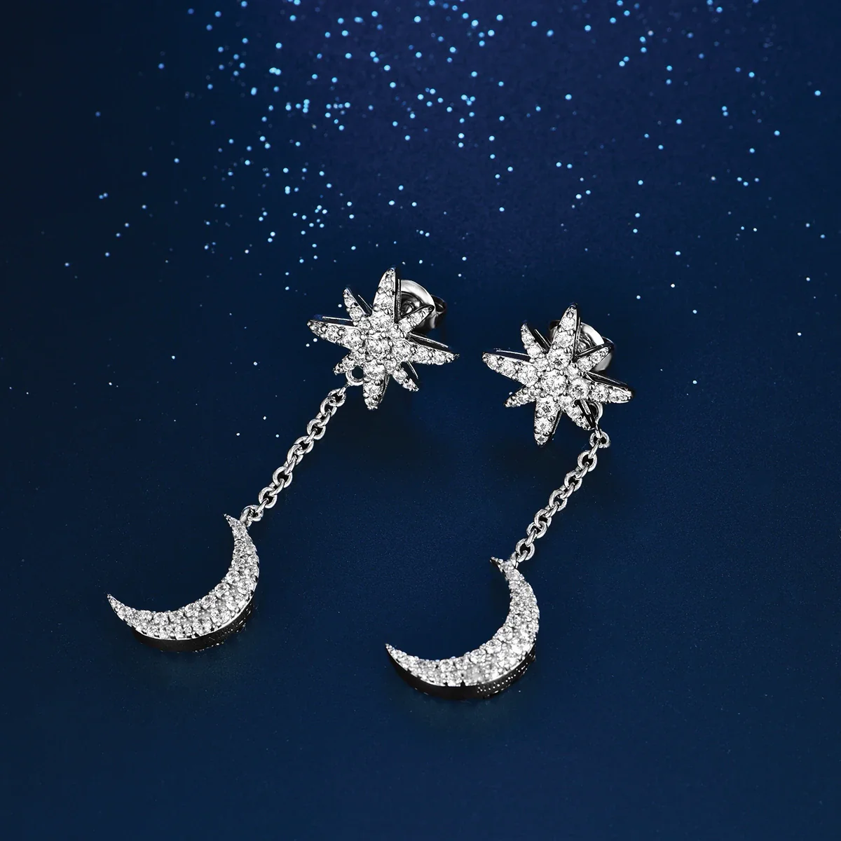 Moonstar / Earrings Silver - Image 4