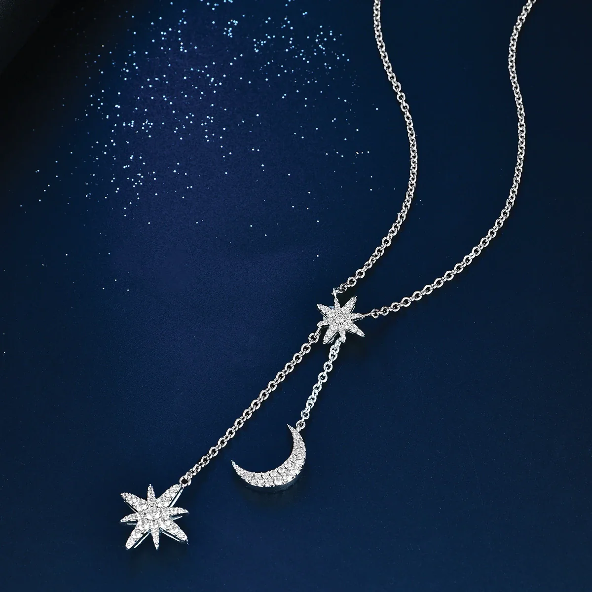Moonstar / Necklace Silver - Image 4