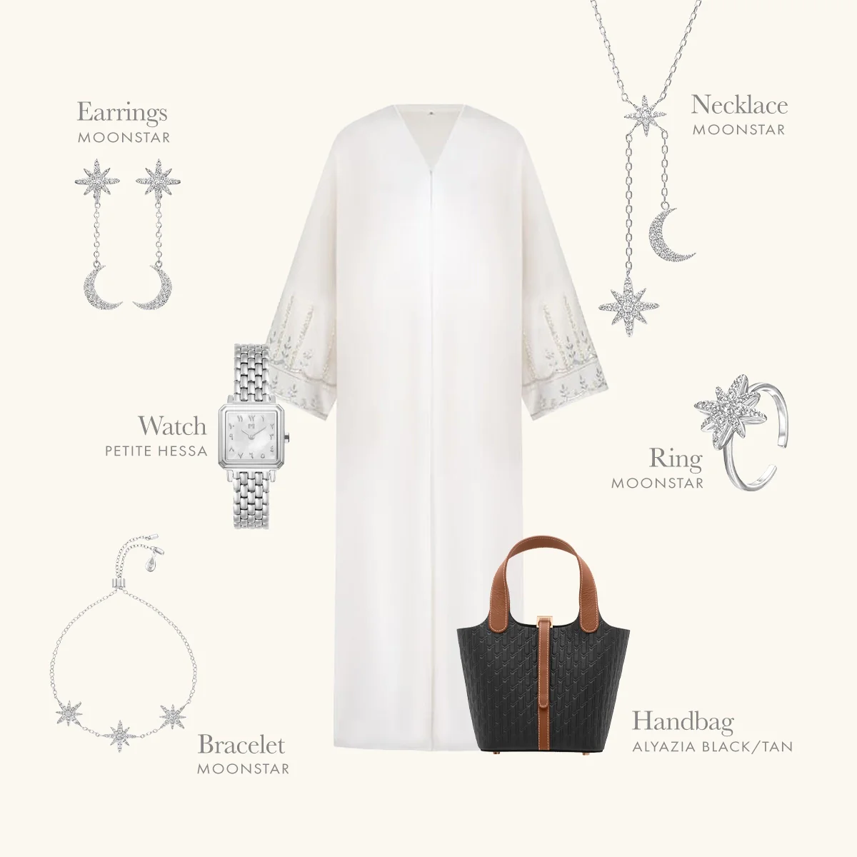 Moonstar / Necklace Silver - Image 8