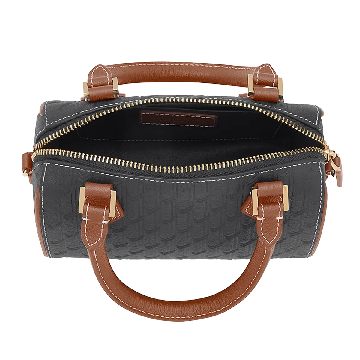 Reem Handbag / Black & Tan - Image 3