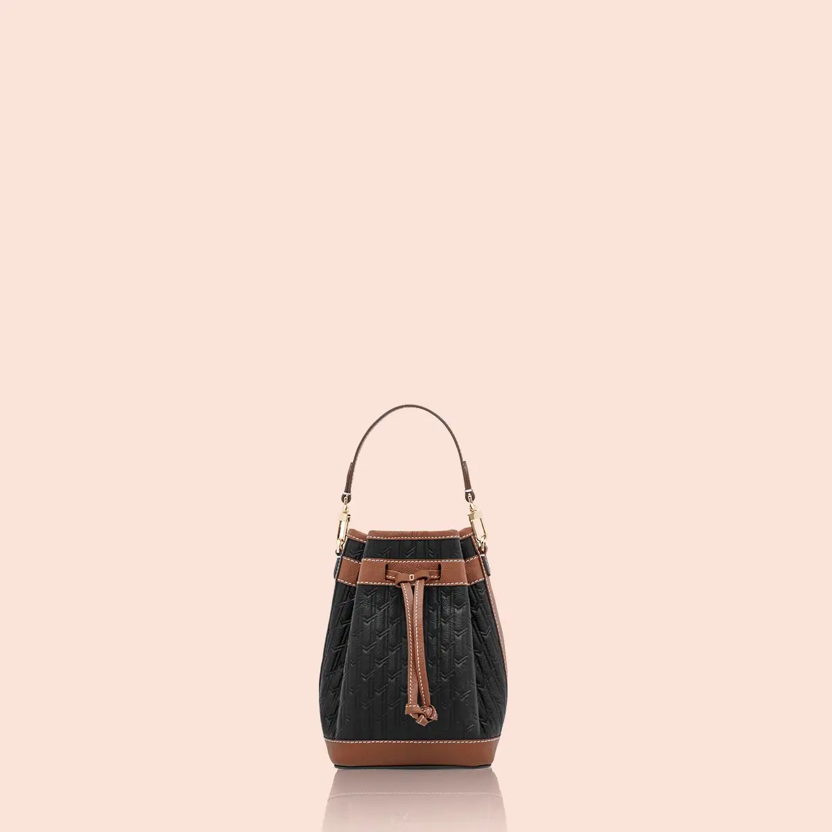 Sheikha Handbag / Black & Tan - Image 9