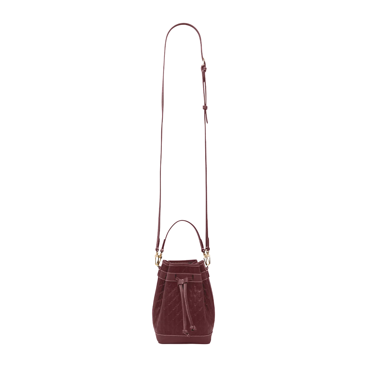 Sheikha Handbag / Burgundy - Image 4