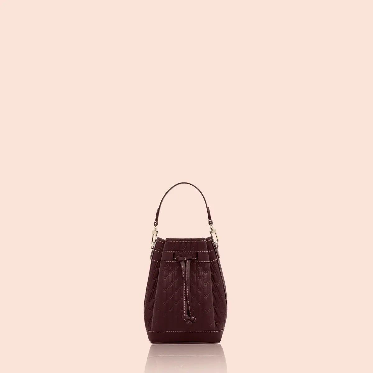 Sheikha Handbag / Burgundy - Image 9