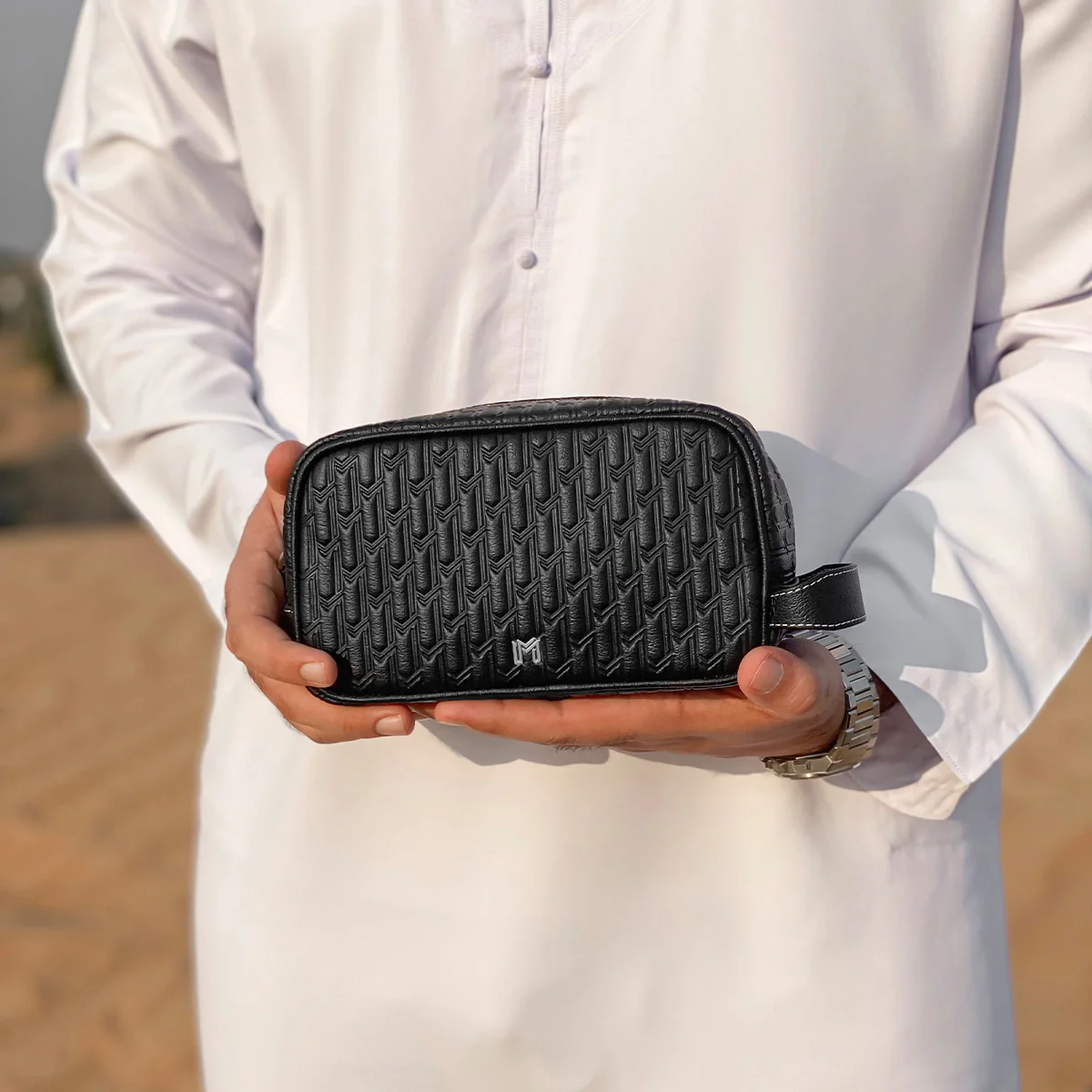 Travel Pouch Black / Silver - Image 7