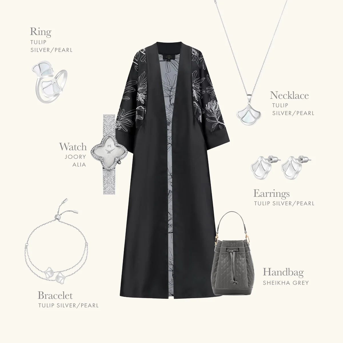 Tulip / Set Pearl Silver - Image 12