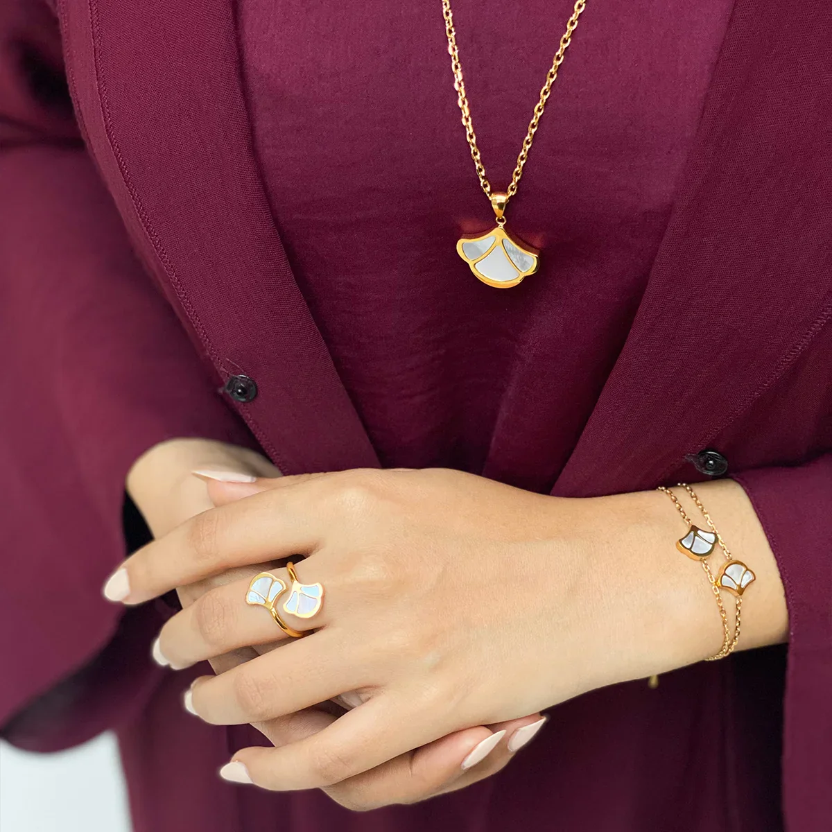 Tulip / Set Pearl Gold - Image 10